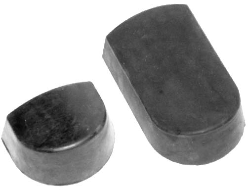 Speciality Tools T & E Tools 1558 2 Piece  Rubber Heel & Toe Dolly Set