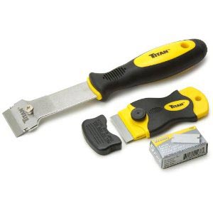 PryBars, Scrapers, Punches & Chisels Titan 17002 2 Pc Multi-Purpose Razor Scraper Set