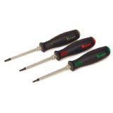 Nut Drivers, Star/Hex Handrivers & Screwdrivers Titan 17215 3 Pc Square Drive Screwdriver Set