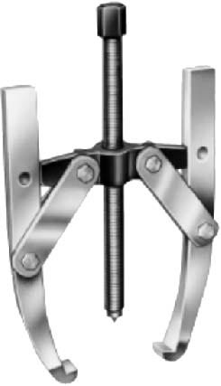 Professional Pullers T & E Tools 2-1039 13 Ton Two Jaw Puller