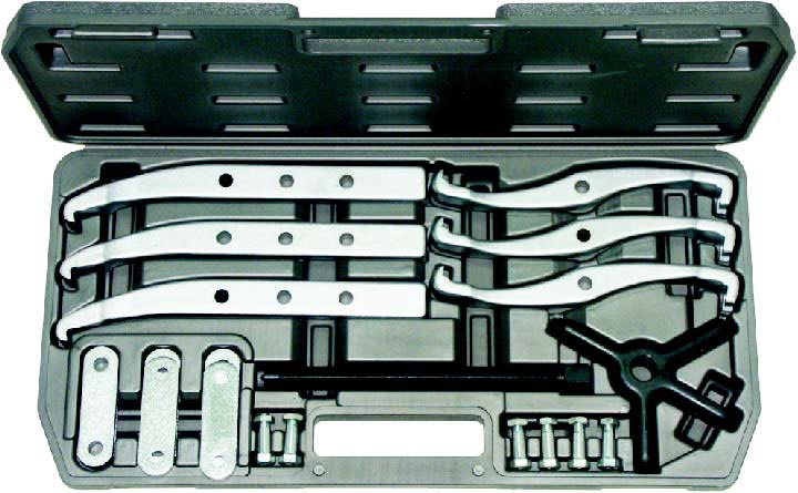 Pullers 2 Jaw/3 Jaw/Slide Hammer/Posi-Lock/Bar T & E Tools 2-PA7 7 Ton Eight Way Combination Puller Set
