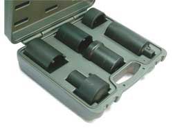 Automotive Suspension Wheel Brake Westward 2HLE3 Locknut Socket Set, Front Wheel Bearing