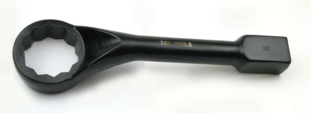 Striking Wrenches T&E Tools 3334-100 Heavy Duty 3 1/8 Inch Offset Striking Wrench 12 Point