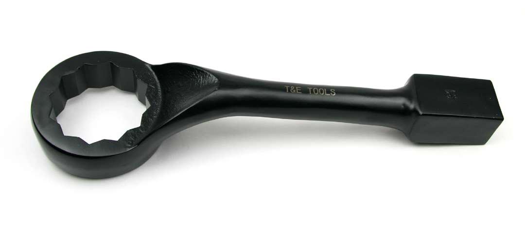 Striking Wrenches T&E Tools 3334-112 Heavy Duty 3 1/2 Inch Offset Striking Wrench 12 Point