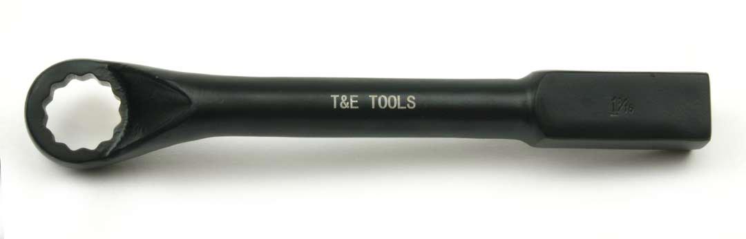 Striking Wrenches T&E Tools 3334-34 Heavy Duty 1 1/16 Inch Offset Striking Wrench 12 Point