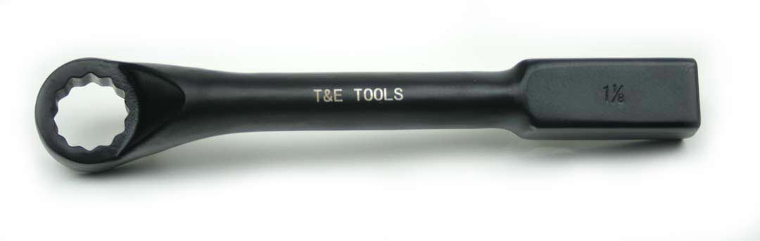 Striking Wrenches T&E Tools 3334-36 Heavy Duty 1 1/8 Inch Offset Striking Wrench 12 Point