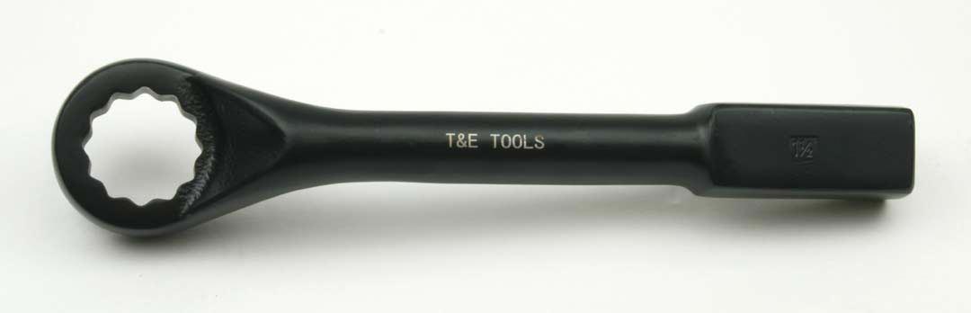 Striking Wrenches T&E Tools 3334-48 Heavy Duty 1 1/2 Inch Offset Striking Wrench 12 Point