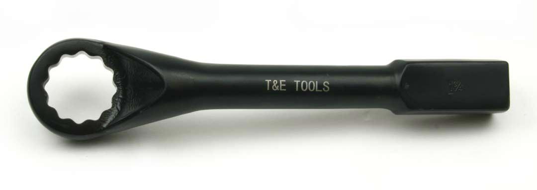 Striking Wrenches T&E Tools 3334-56 Heavy Duty 1 3/4 Inch Offset Striking Wrench 12 Point