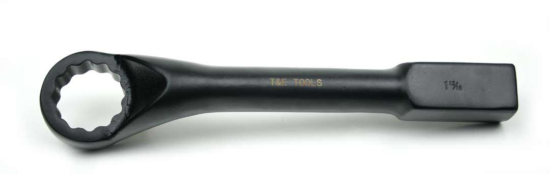 Striking Wrenches T&E Tools 3334-58  Heavy Duty 1 13/16 Inch Offset Striking Wrench 12 Point