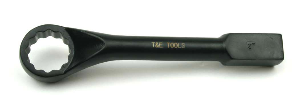 Striking Wrenches T&E Tools 3334-64 Heavy Duty 2 Inch Offset Striking Wrench 12 Point
