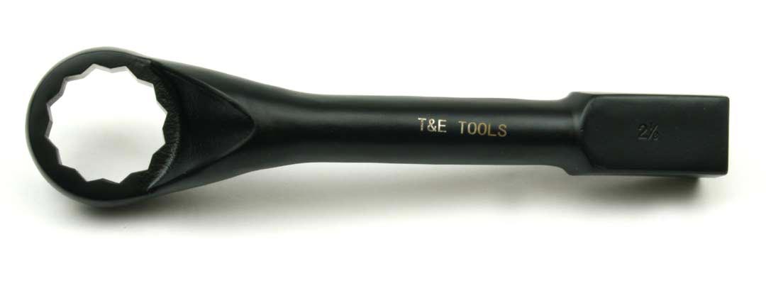 Striking Wrenches T&E Tools 3334-68 Heavy Duty 2 1/8 Inch Offset Striking Wrench 12 Point