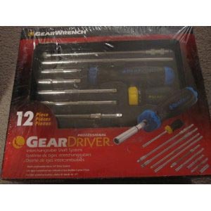 Nut Drivers, Star/Hex Handrivers & Screwdrivers Gear Wrench 34860 12 Pc. Gear Driver Set