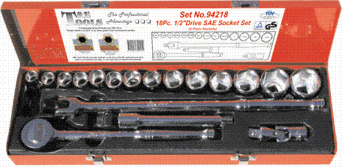 1/2 Drive Professional T & E Tools 94218 1/2