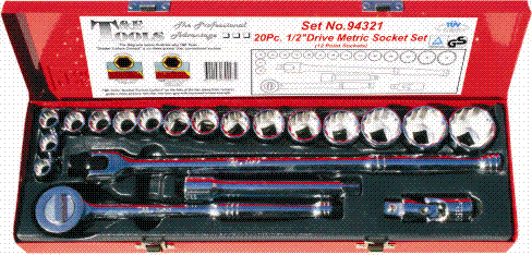 1/2 Drive Professional T & E Tools 94321 1/2