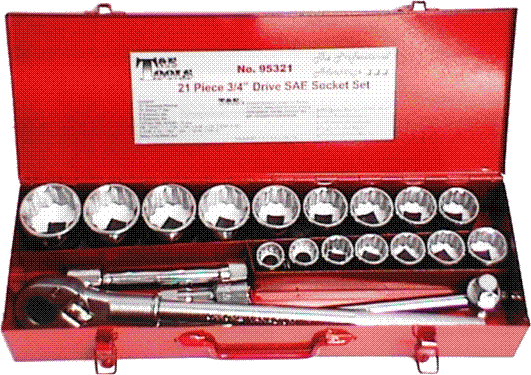 3/4 Drive Professional T & E Tools 95321 3/4