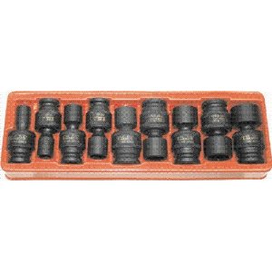 1/2 Drive Professional T & E Tools 97489 1/2-inch Drive SAE 9 Piece. Impact Universal Socket Set-6 Point