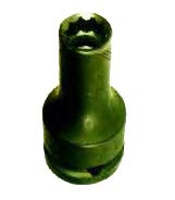 Hex & Star Sockets Professional Series T&E Tools A1148 11 5mm Decagon Deep Impact Socket