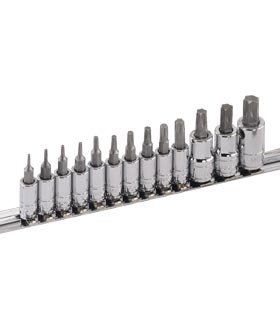 Hex & Star Sockets Professional Series Genius 13 Pc 1/4