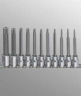 Hex & Star Sockets Professional Series PN:BS311PL Genius 11 Piece 3/8