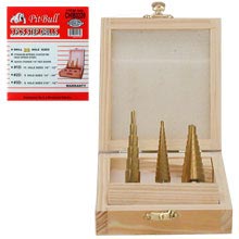 Blades/Bits/Wheels CHIB0220 3 PC Step Drills