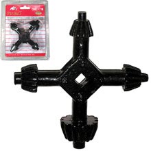 Blades/Bits/Wheels CHIC0739 4 WAY CHUCK KEY SMALL