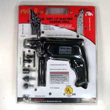 Saws/Drills/Sanders/Joiners CHIG15600UL 22PC 1/2 Electric Hammer Drill