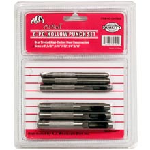 Punches/Chisels CHIP06S Small Hollow punch Set