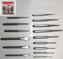 Punches/Chisels CHIPC16 16PC Chisel & Punch Set