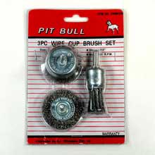 Blades/Bits/Wheels CHIW2150 3PC WIRE CUP BRUSH SET