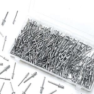 Hardware Assortments PTW5228 500 Piece Rivet Assortment Set