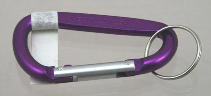 Everything Else PTW969BP 3 1/4 D RING KEY CHAIN PURPLE