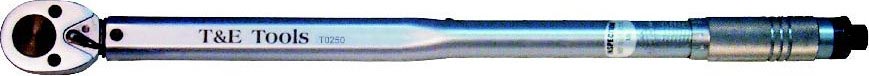 Torque Wrenches T & E Tools T0250LEFT 1/2