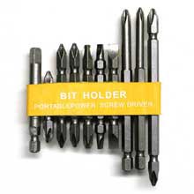 Screwdrivers/Nut Drivers/ Impact Drivers/Hooks TAIB0939 10PC Driver Bits