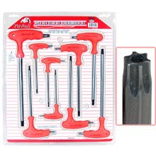 Hex/Torx TAID0801 9PC Star Bit Driver Set