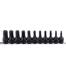 Hex & Star Sockets Professional Series Genius TH-411M 11 Piece 1/2