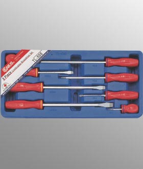 Nut Drivers, Star/Hex Handrivers & Screwdrivers PN:TL-508 Genius 8 Piece Combination Screwdriver Set