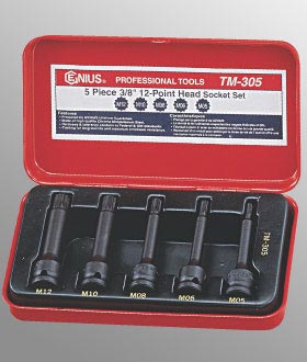 3/8 Drive Professional Genius TM-305 5 Piece 3/8