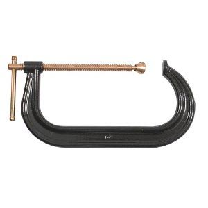 Specials & Closeouts Bessey CDF410C 10-Inch x 5-3/8-Inch Copper Spindle Drop Forged C Clamp