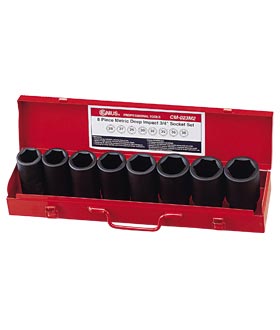 3/4 Drive Professional Genius CM-023-1 8 Pc 3/4