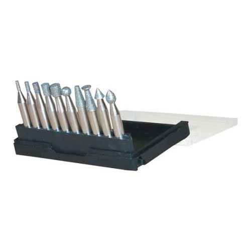 Blades/Bits/Wheels HDC04606 10PC Diamond point Set 1/4 Shank