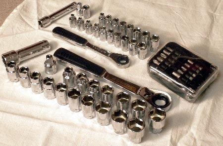 1/4 Drive Professional Gear Wrench 34861 62-Piece SAE and Metric Vortex Socket System