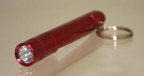 Task Lights/Flashlights PTW1910R KEYCHAIN LIGHT 3 1/2' RED