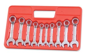 Wrench Sets MIT1919 10-PC. STUBBY COMBINATION WRENCH SET - MM