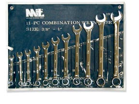 Wrench Sets MIT1925 11-PC. COMBINATION WRENCH SET- SAE