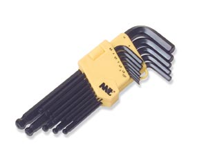 Hex/Torx MIT25220 13PC Ball Hex Key Wrench Set Metric
