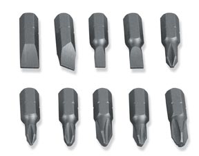 Screwdrivers/Nut Drivers/ Impact Drivers/Hooks MIT2917 10PC Driver Bit