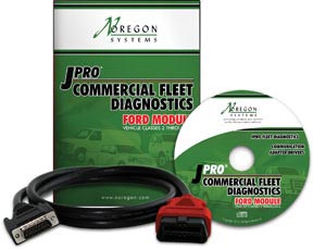 Computer Diagnostic Software Noregon 11221 JPRO Commercial Fleet Diagnostics - Ford Module