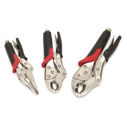 Pliers/Cutters/Crimpers PTW30713 3PC Lock Grip Plier Set