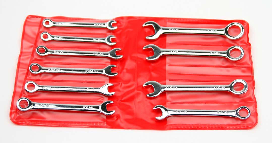 Wrenches T & E Tools 5593 Standard Mini Combination Wrench Set SAE