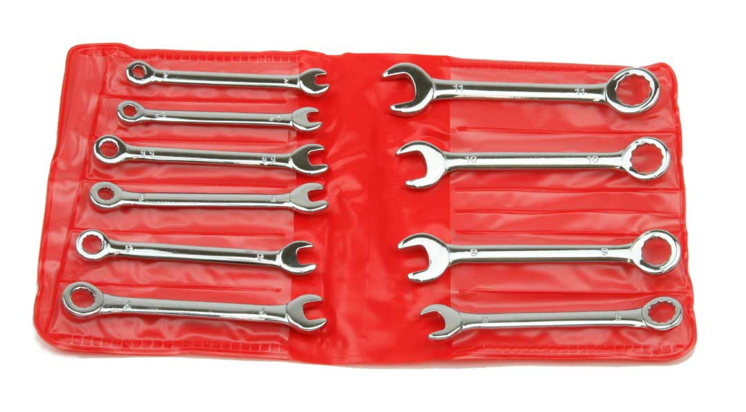 Wrenches T & E Tools 5594  10Pc. Metric Mini Combination Wrench Set MM